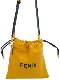 【FENDI】フェンディ『ロゴ 巾着型 ショルダーバッグ』7VA510 メンズ レディース 1週間保証【中古】