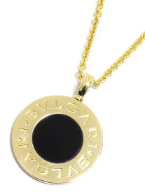 【BVLGARI】ブルガリ『K18YG/SS ブルガリブルガリ オニキス ペンダント ネックレス』1週間保証【中古】