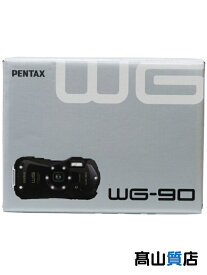 【RICOH】【未使用品】リコー『PENTAX WG-90 Blue』コンパクトデジタルカメラ 1週間保証【中古】