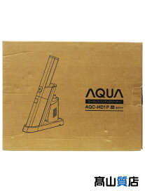 【AQUA】【未使用品】アクア『コードレスハンディクリーナー ホワイト』AQC-HD1P W 生活家電 1週間保証【中古】