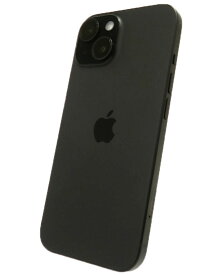 【Apple】アップル『iPhone 15 128GB SIMフリー ブラック』MTMH3J/A 2023年9月発売 スマートフォン 1週間保証【中古】
