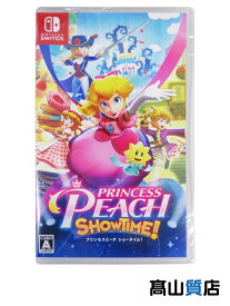 【Nintendo】【未使用品】任天堂『プリンセスピーチ Showtime!』HAC-P-AMJJA Switch ゲームソフト 1週間保証【中古】