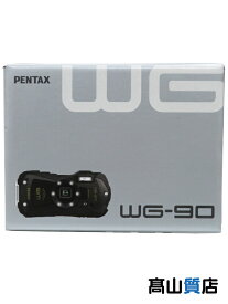 【RICOH】【未使用品】リコー『PENTAX WG-90 Black』コンパクトデジタルカメラ 1週間保証【中古】