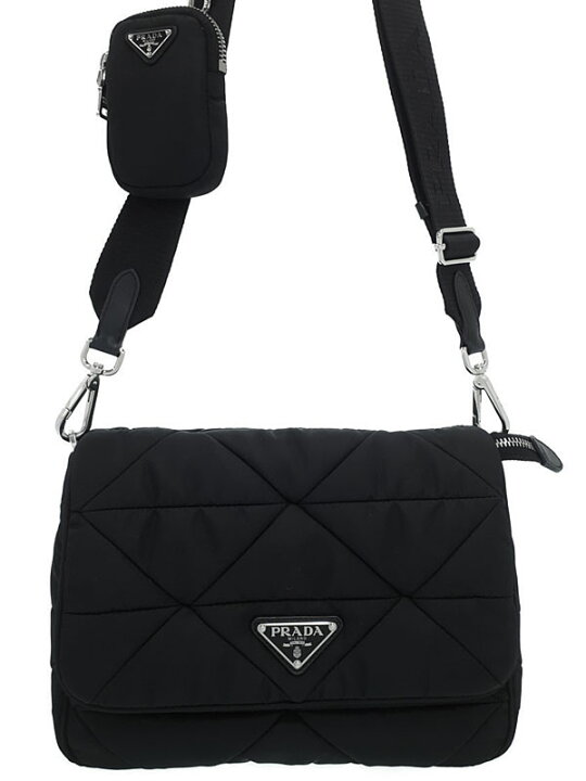 楽天市場】【PRADA】プラダ『Re-Nylon パデッド ショルダーバッグ 