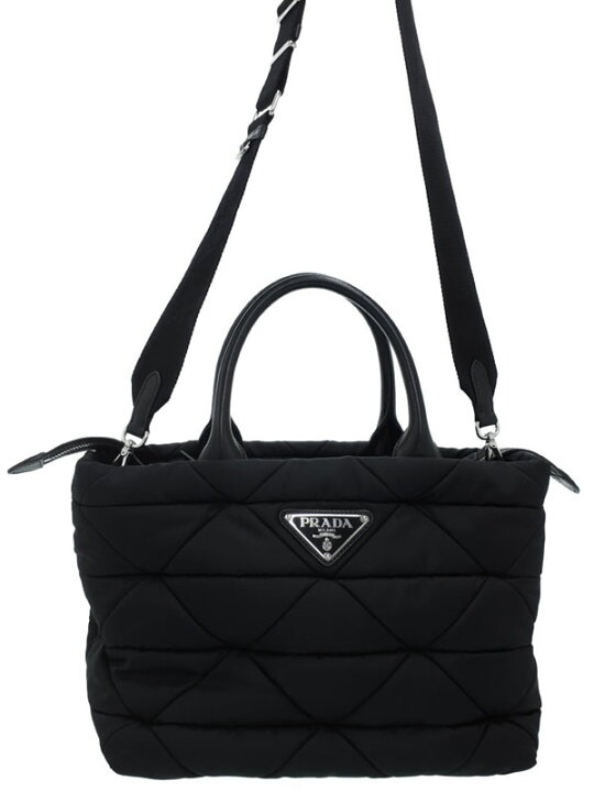 楽天市場】【PRADA】プラダ『Re Nylon パデッド トートバッグ』1BG436 