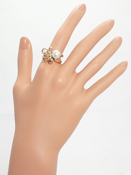 楽天市場】【MIKIMOTO】ミキモト『K18PG ジュ ドゥ リュバン リング 