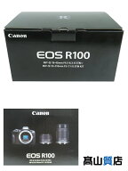 【Canon】【未使用品】キヤノン『EOS R100 ダブルズームキット』ミラーレス一眼カメラ 1週間保証【中古】