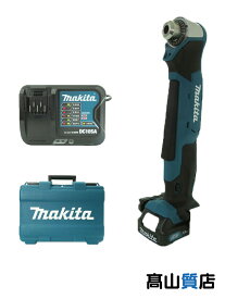 【makita】【未使用品】マキタ『10.8V 充電式アングルドリル バッテリ/充電器/ケース付』DA332DSH 電動工具 1週間保証【中古】