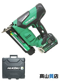 【HiKOKI】【未使用品】ハイコーキ『36V 40mm コードレス仕上釘打機 BSL36A18X/充電器/ケース付』NT3640DA(XPZ) 電動工具 1週間保証【中古】