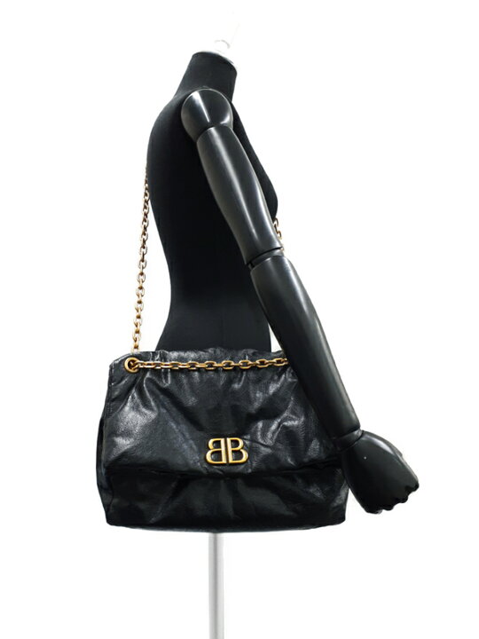 楽天市場】【BALENCIAGA】バレンシアガ『モナコ ミディアムバッグ 