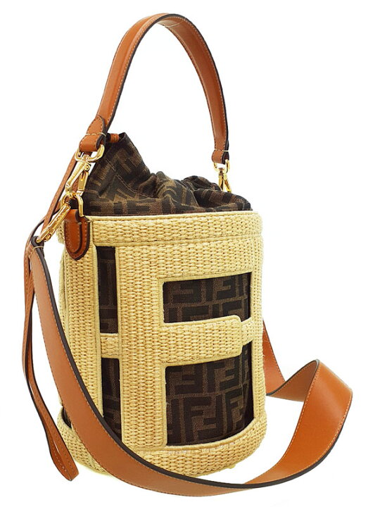 楽天市場】【FENDI】フェンディ『ステップアウト ミディアム バケット 