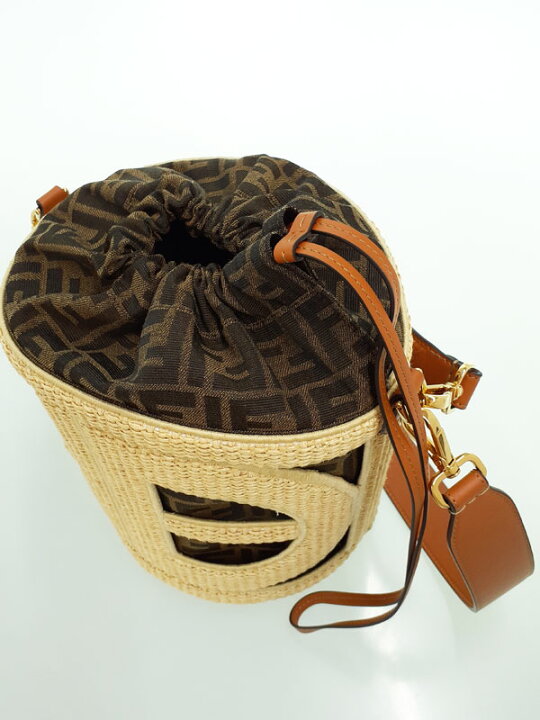 楽天市場】【FENDI】フェンディ『ステップアウト ミディアム バケット  