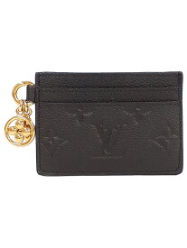 【LOUIS VUITTON】ルイヴィトン『モノグラム アンプラント カードケース ポルト カルト LV チャーム』M82132 レディース 1週間保証【中古】