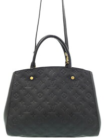【LOUIS VUITTON】ルイヴィトン『モノグラム アンプラント モンテーニュMM』M41048 レディース 2WAYバッグ 1週間保証【中古】