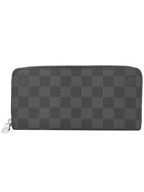 【LOUIS VUITTON】【未使用品】ルイヴィトン『ダミエグラフィット ジッピーウォレットホリゾンタル』N00056 メンズ ラウンドファスナー長財布 1週間保証【中古】