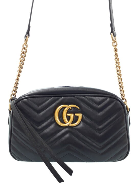楽天市場】【GUCCI】グッチ『GGマーモント スモール カメラバッグ  