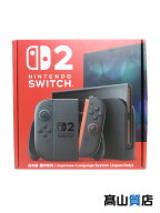 【未使用品】ニンテンドー『Nintendo switch2 日本語・国内専用』BEE-S-KB6CA ゲーム機本体 1週間保証【…