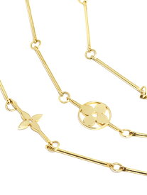 【Louis Vuitton】ルイヴィトン『K18YG シュヴィーユ ロング ネックレス』Q92007 1週間保証【中古】