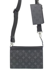 【LOUIS VUITTON】ルイヴィトン『モノグラム エクリプス リバース ガストン ウエアラブル ウォレット』M81124 メンズ ショルダーバッグ 1週間保証【中古】