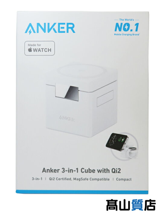 楽天市場】【Anker】【未使用品】アンカー『Anker 3-in-1 Cube with 