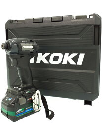 【HiKOKI】【訳あり未使用品】ハイコーキ『36V マルチボルトコードレスインパクトドライバ/ストロングブラック/蓄電池1個』WH36DD 電動工具 1週間保証【中古】