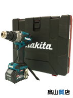 【makita】【未使用品】マキタ『40Vmax 充電式ドライバドリル バッテリ×2/充電器/ケース付』DF003GRDX …