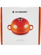 【LE CREUSET】【訳あり未使用品】ルクルーゼ『シグニチャー ブレッド・オーブン / 24cm / オレンジ / シ…