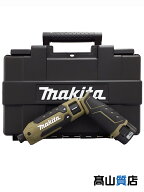 【makita】【未使用品】マキタ『7.2V 充電式ペンインパクトドライバ / オリーブ / バッテリ×2・充電器付…