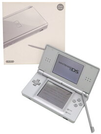 【Nintendo】任天堂『ニンテンドーDS Lite / グロスシルバー』USG-S-VA 2007年6月発売 ゲーム機本体 1週間保証【中古】