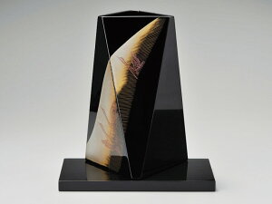 鶴 花器 黒 1本:木製漆塗り 日本製 和風 おもてなし おしゃれ かわいい 冠婚葬祭 御祝 結婚祝い 引出物 法事 還暦 記念品 退職 両親 友人 誕生日 プレゼント ギフト 母の日 雑貨 日本製 国産