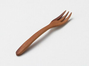 木製 :フォーク(小) サオ材 1本:木製 カトラリー 和食 洋食 中華 フルーツ カフェ おしゃれ かわいい プレゼント ギフト 母の日 雑貨 日本製 国産