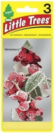 【冬限定】★リトルツリー 3Pパック Winterberry★アメリカン雑貨 アメリカ雑貨 LittleTree 芳香剤 車 消臭剤 おしゃれ カーフレッシュナー 人気