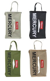 ★マーキュリー キャンバス ティッシュケース（4色）★アメリカン雑貨 アメリカ雑貨 MERCURY ティッシュボックス ティッシュ入れ ティッシュ ティッシュボックスカバー おしゃれ かっこいい 人気