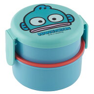 ★サンリオ ハンギョドン 丸型ランチボックス2段(フォーク付)★sanrio サンリオキャラクターズ はんぎょ…