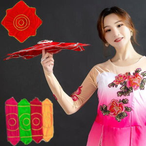 ベロア生地 手でぐるぐる回る  踊り 8角ハンカチ ダンス小道具 舞台演出 華麗 舞う 体育祭 体育会 お祭り ダンス小物 ダンスグッズ 幼稚園 保育園 小学校中学校 運動会 お遊