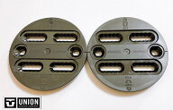 UNION ユニオン Camber Disk スペアーパーツ ディスク キャンバーディスク 黒 4x4 EST ユニオン用 DISK