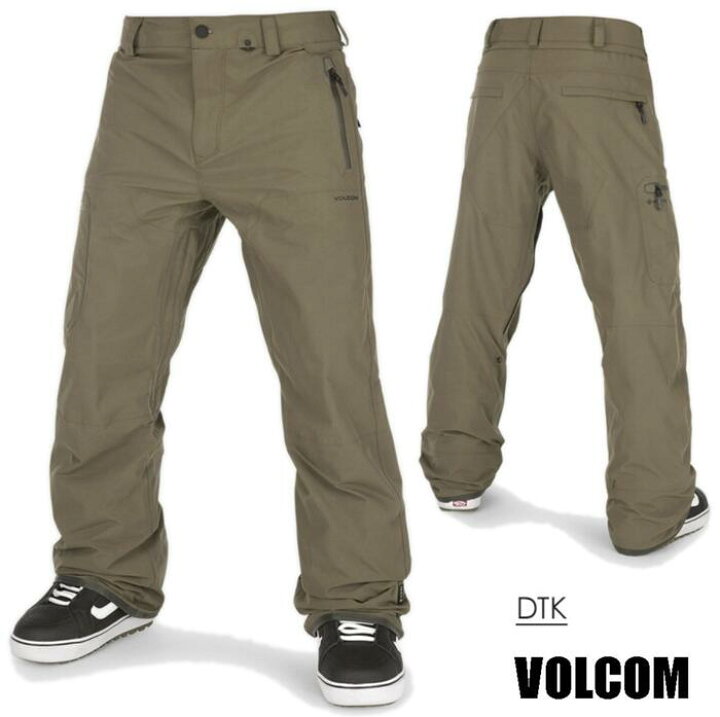 楽天市場】【22-23】VOLCOM L GORE-TEX PANT DTK (DARK TEAK) ボルコム 