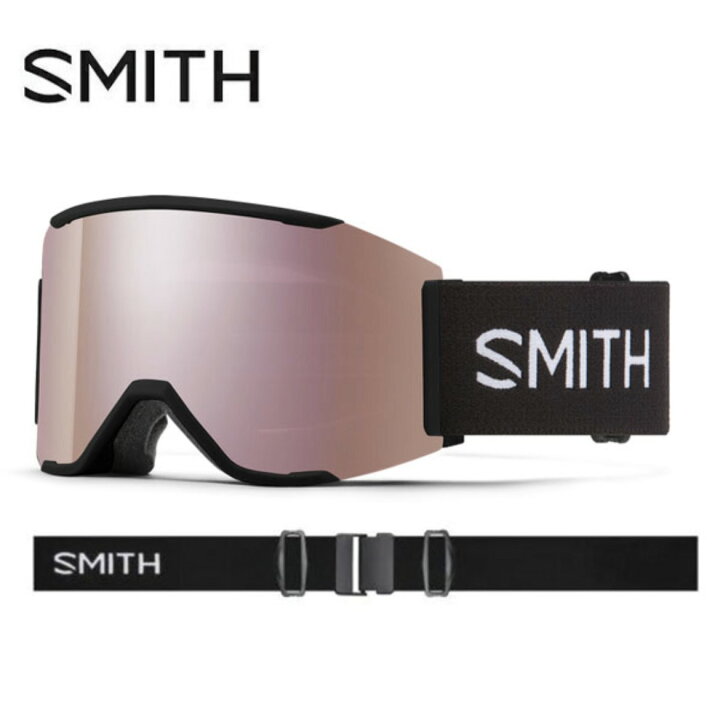 楽天市場】2023-2024 SMITH SQUAD MAG Black CP Everyday Rose Gold 