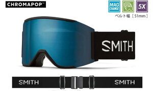 2024-2025 SMITH SQUAD MAG XJbh}O Black CP Sun Blue MirrorCP Storm Blue Sensor Mirror {Ki