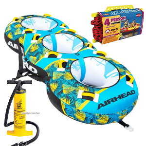 AIRHEAD SPORTSSTUFF �u���X�g3 BLAST3�@3�l��� �g�[�C���O�`���[�u/�E�H�[�^�[�g�[�C/�o�i�i�{�[�g/�X�|�[�c�X�^�b�t�@AHBL-32 ���[�v �|���v�Z�b�g