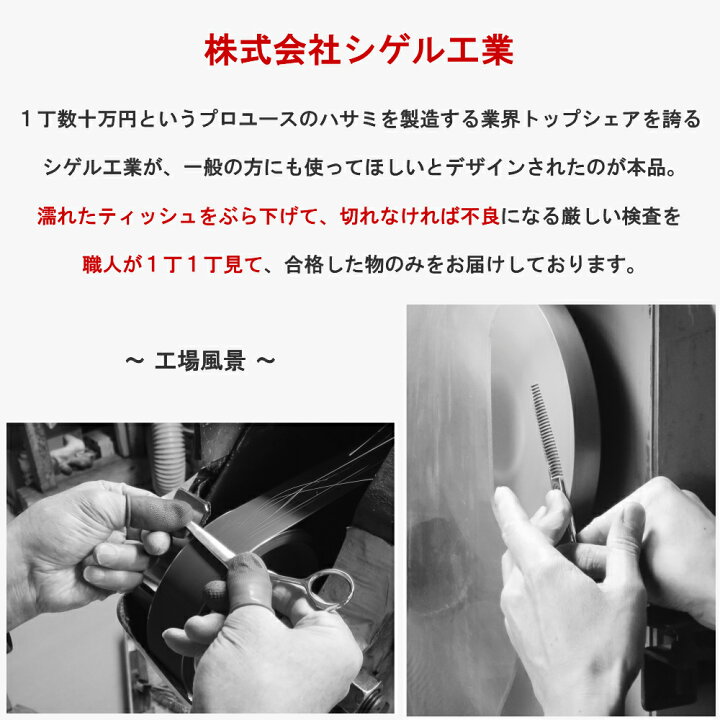 楽天市場 燕三条製 失敗しないミニスキバサミ 美容師ハサミ プロ用ハサミ すきばさみ ヘアカット プロ仕様 セルフカット 散髪はさみ おしゃれ コンパクト 前髪カット スキ率10 国産 日本製 子ども シゲル工業 プレゼント ギフト Take A Rest The North Land