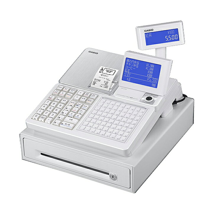 楽天市場】カシオ計算機 SR-C550-EX-4SWE Bluetoothレジスター 4部門 