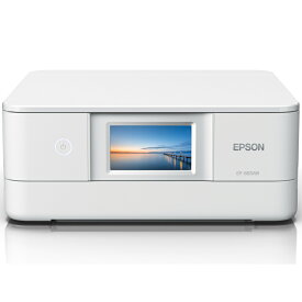 エプソン　EPSON　EP-885AW A4カラーインクジェット複合機/Colorio/6色/無線LAN/Wi-Fi Direct/両面/4.3型ワイドタッチパネル/ホワイト