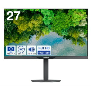 O[nEX@GH-LCW27CH-BK@27^ChtfBXvC/1920×1080(FHD)/HDMIADisplayPortAmini D-Sub15/ubN/Xs[J[/5Nۏ/HISpl/~/s{bgʉ]/XC[x@\