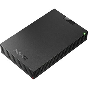 �o�b�t�@���[ HD-PCG2.0U3-GBA USB3.1(Gen.1)�Ή� �|�[�^�u��HDD �X�^���_�[�h���f�� �u���b�N 2TB
