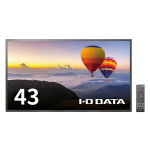 y@lzACEI[Ef[^@@LCD-HU431DB@ChtfBXvC 42.5^/3840×2160/HDMI(4K 60HzAHDCP 2.2)×3AAiORGB×1/ubN/Xs[J[F/ԉ^p\ŃfW^TCl[