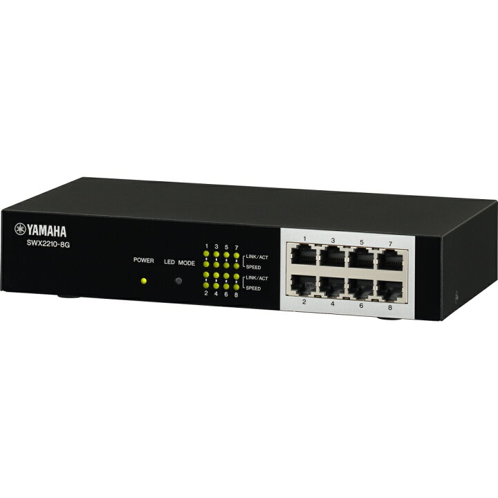 楽天市場】YAMAHA ヤマハ スマート L2 スイッチ 8ポート SWX2210-8G 