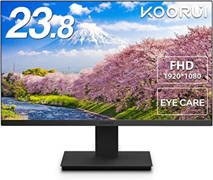 楽天市場】24N1A KOORUI モニター 23.8インチ ディスプレイ HDMI 1.4 