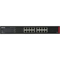 バッファロー　BS-GSL2016P法人向け Giga対応 PoE Layer2 スマートLiteスイッチ 16ポート