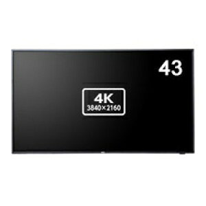 NEC LCD-E438 tfBXvC 43^/3840×2160/HDMIAD-Sub/ubN/Xs[J[F